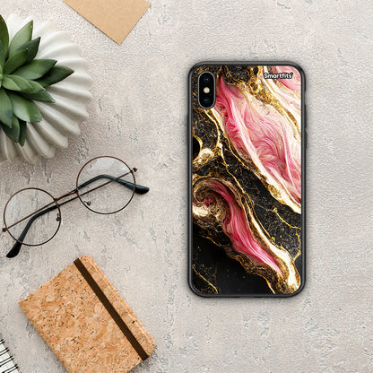 Glamorous Pink Marble - iPhone X / Xs θήκη