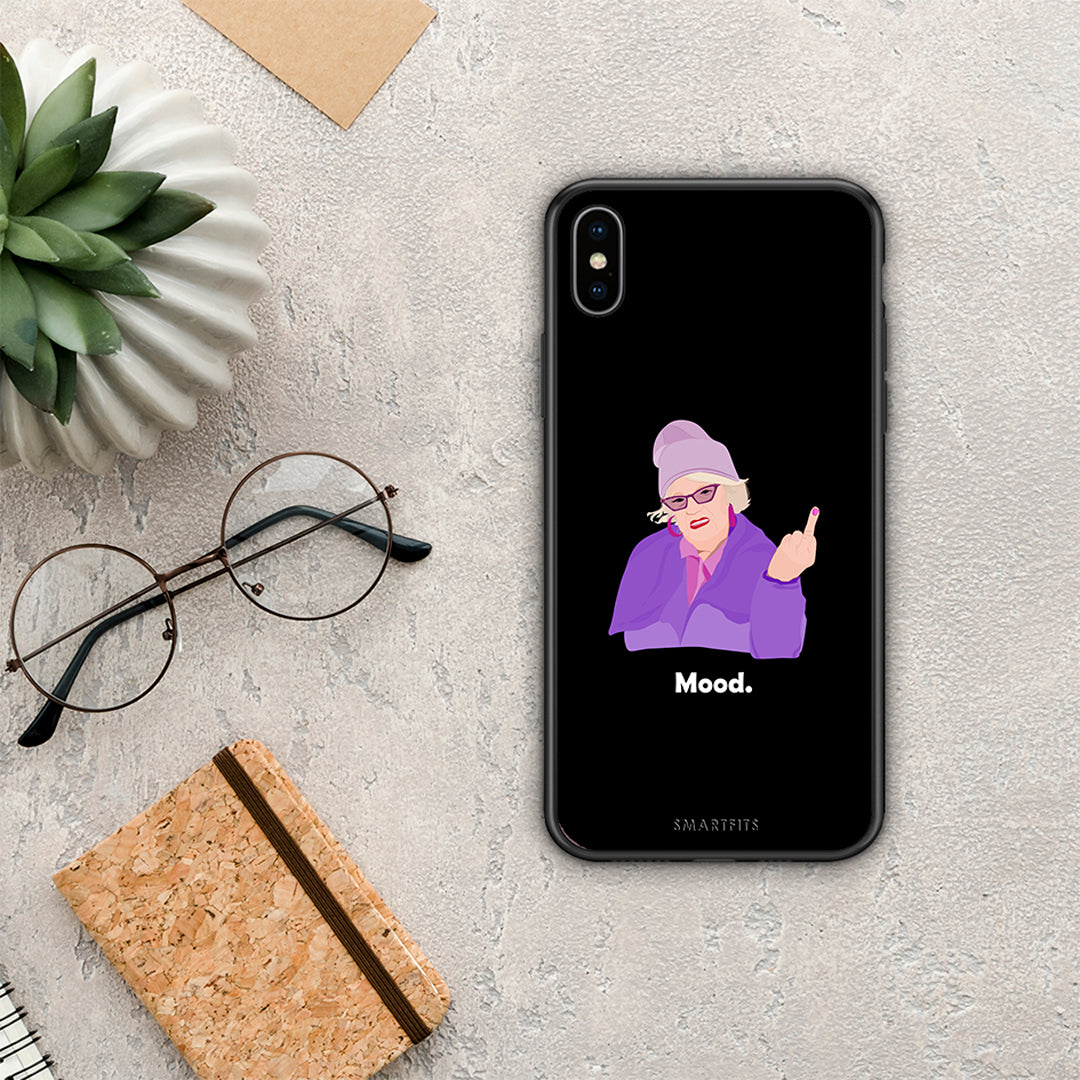 Grandma Mood Black - iPhone X / Xs θήκη