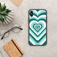Thumbnail for Green Hearts - iPhone Xs Max θήκη