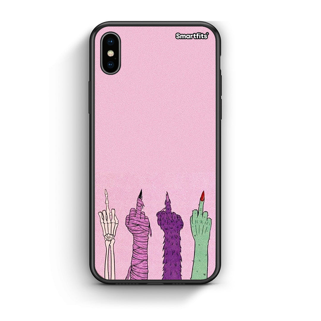 iphone xs max Halloween Be A Lady Θήκη από τη Smartfits με σχέδιο στο πίσω μέρος και μαύρο περίβλημα | Smartphone case with colorful back and black bezels by Smartfits