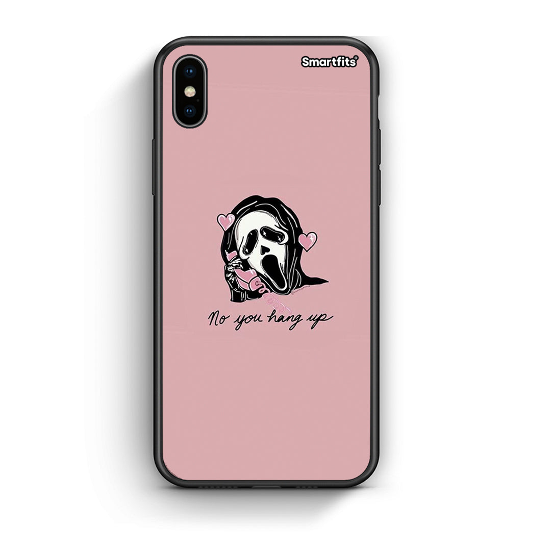 iphone xs max Halloween Hang Up Θήκη από τη Smartfits με σχέδιο στο πίσω μέρος και μαύρο περίβλημα | Smartphone case with colorful back and black bezels by Smartfits