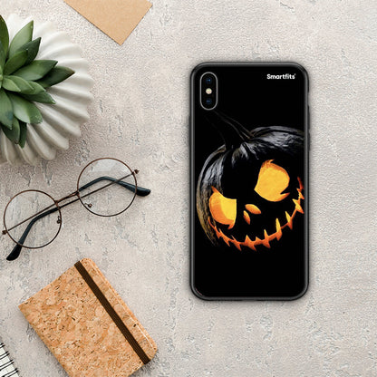 Halloween Scary Pumpkin - iPhone X / Xs θήκη