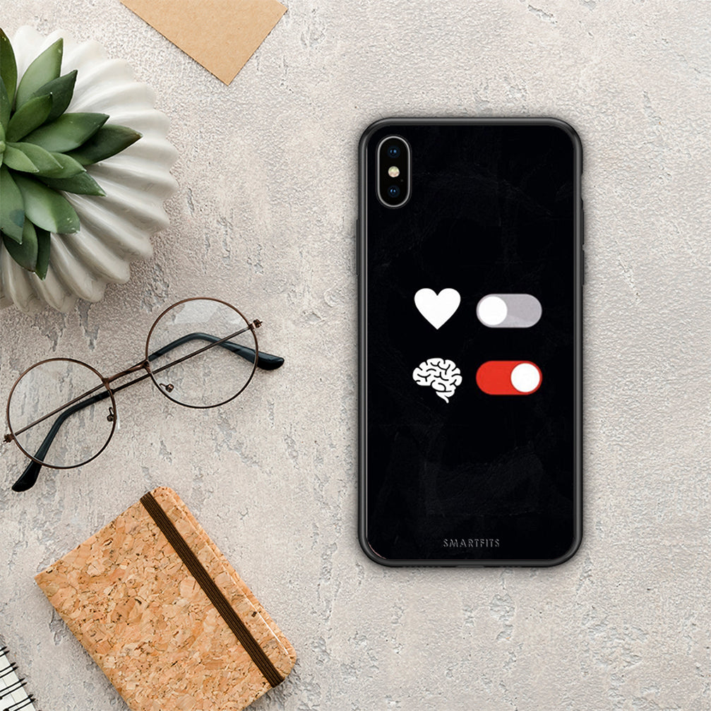 Heart Vs Brain - iPhone Xs Max θήκη
