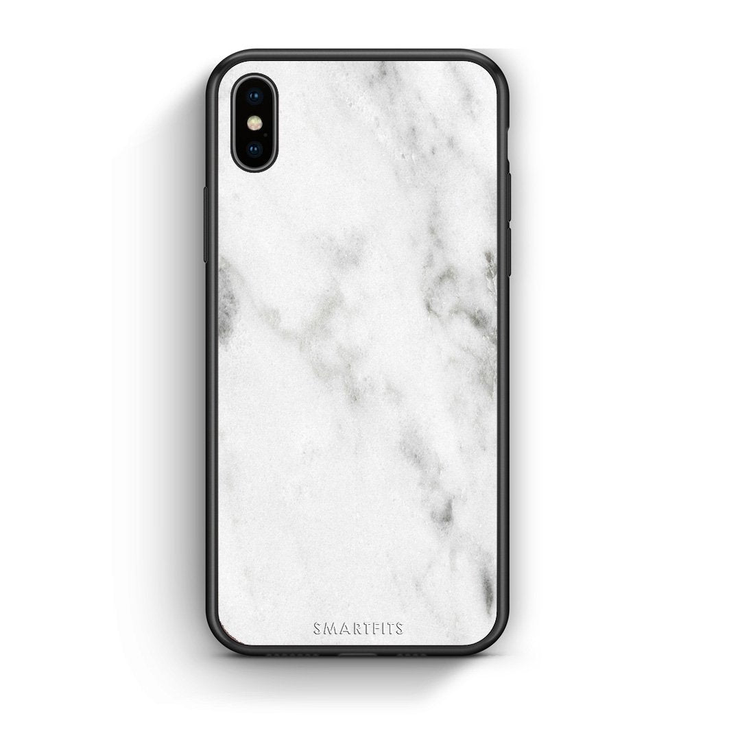 2 - iPhone X/Xs White marble case, cover, bumper