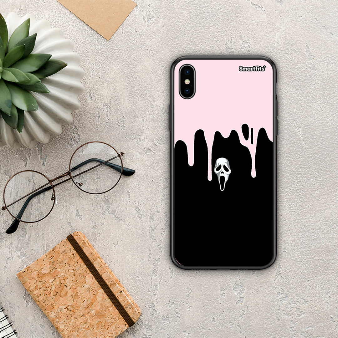 Melting Halloween Mask - iPhone X / Xs θήκη