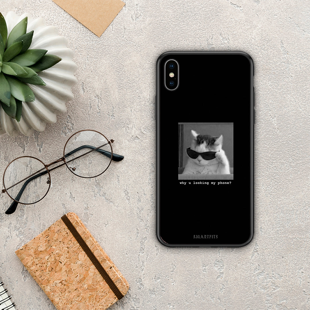 Meme Cat - iPhone X / Xs θήκη