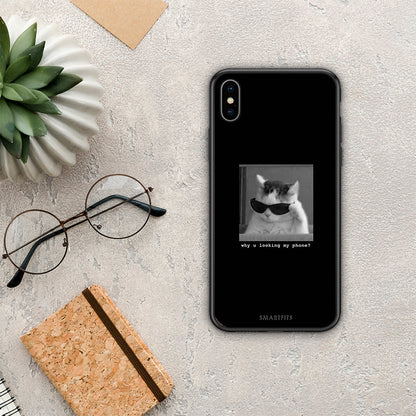 Meme Cat - iPhone X / Xs θήκη
