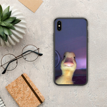 Meme Duck - iPhone Xs Max θήκη