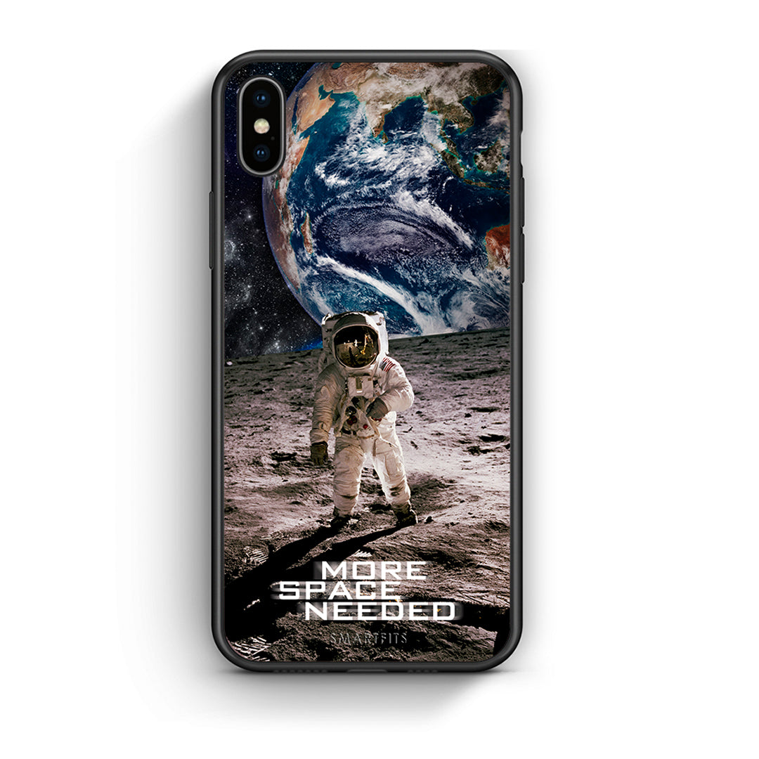 iphone xs max More Space θήκη από τη Smartfits με σχέδιο στο πίσω μέρος και μαύρο περίβλημα | Smartphone case with colorful back and black bezels by Smartfits