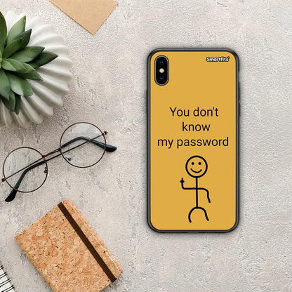 My Password - iPhone X / Xs θήκη