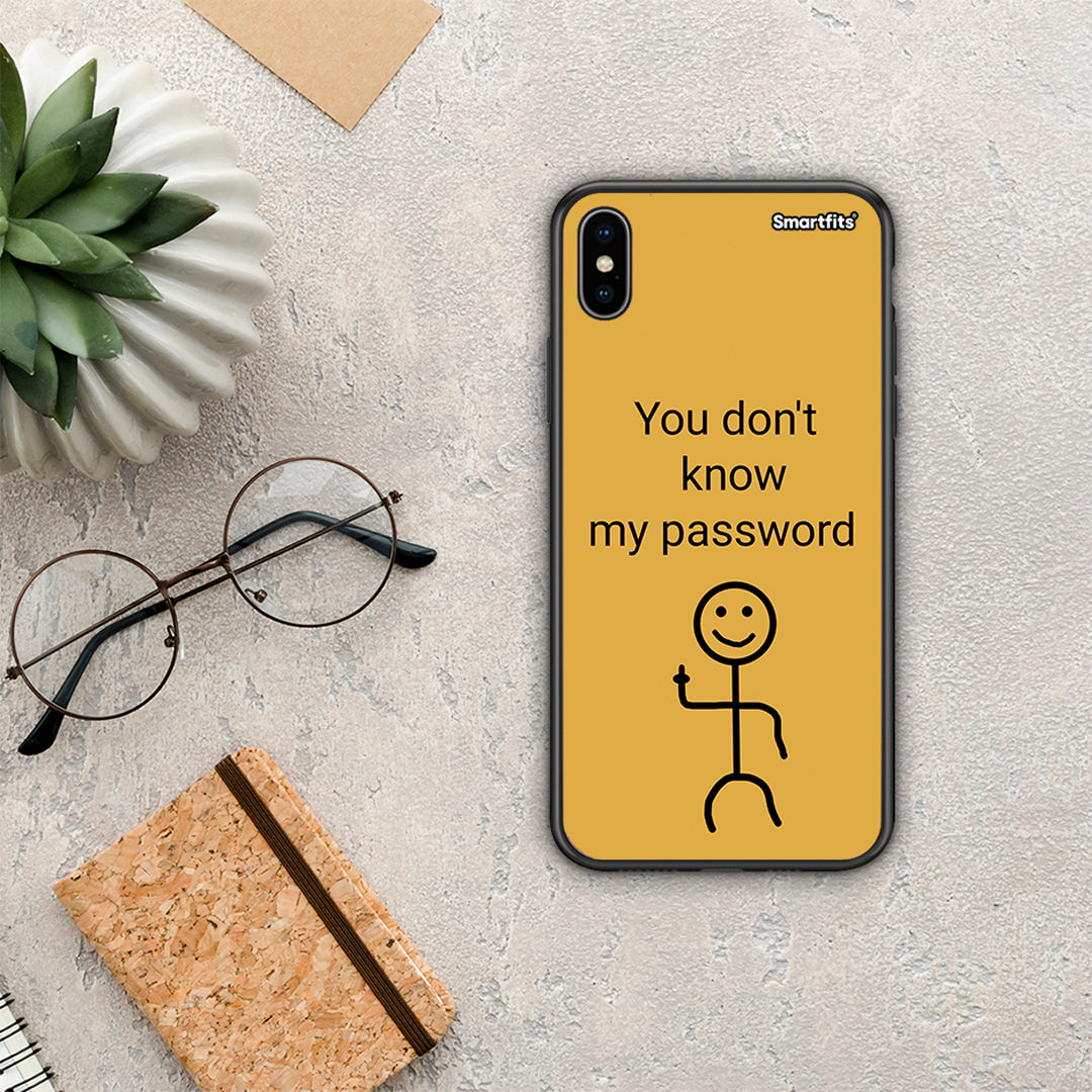 My Password - iPhone Xs Max θήκη