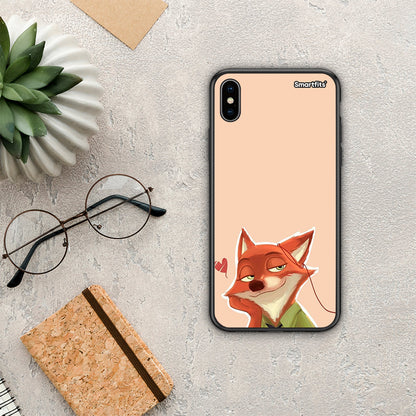 Nick Wilde And Judy Hopps Love 1 - iPhone Xs Max θήκη