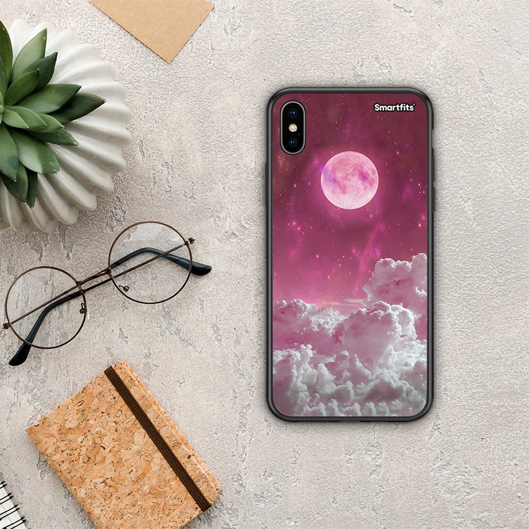 Pink Moon - iPhone Xs Max θήκη