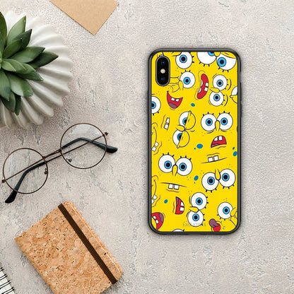 PopArt Sponge - iPhone Xs Max θήκη