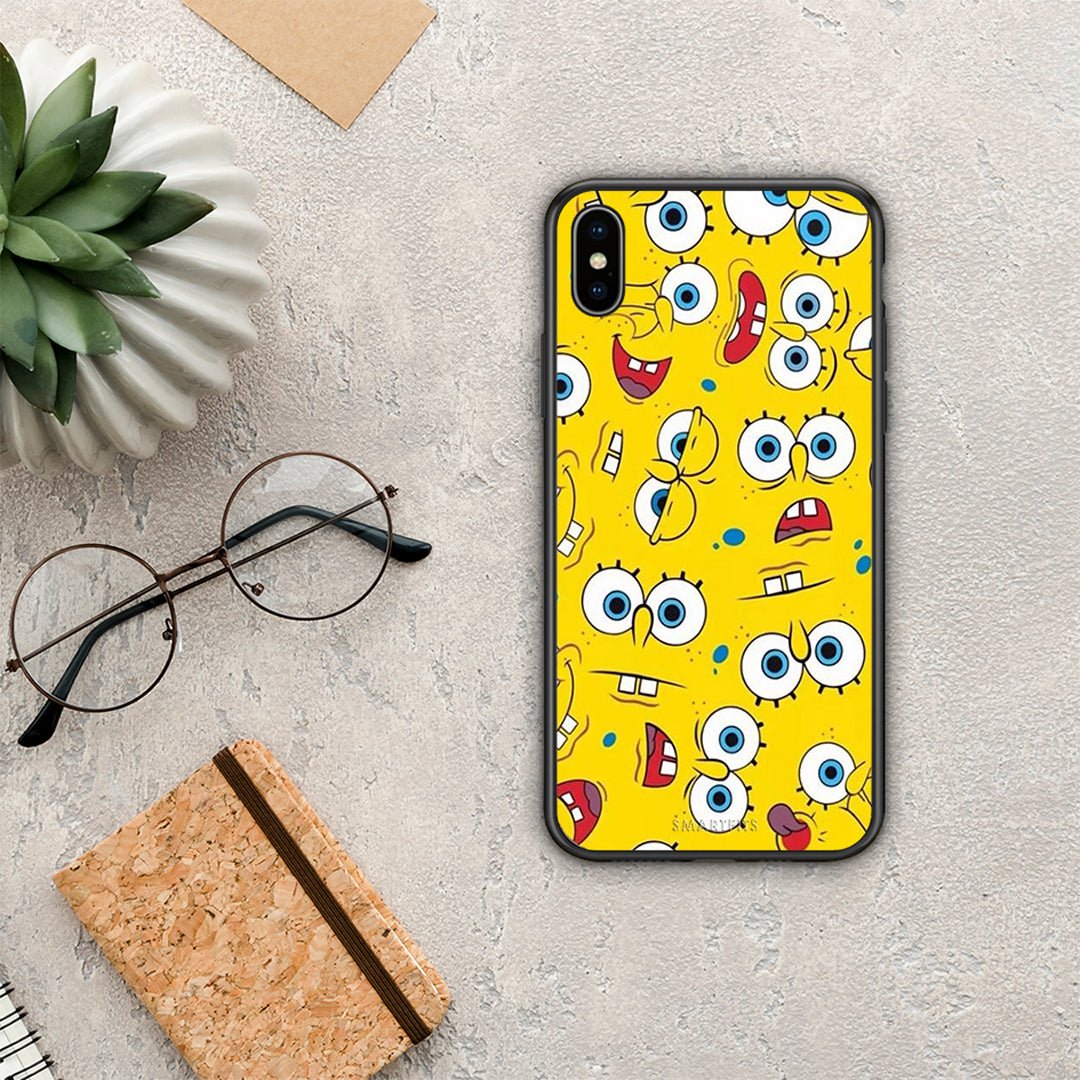 PopArt Sponge - iPhone X / Xs θήκη