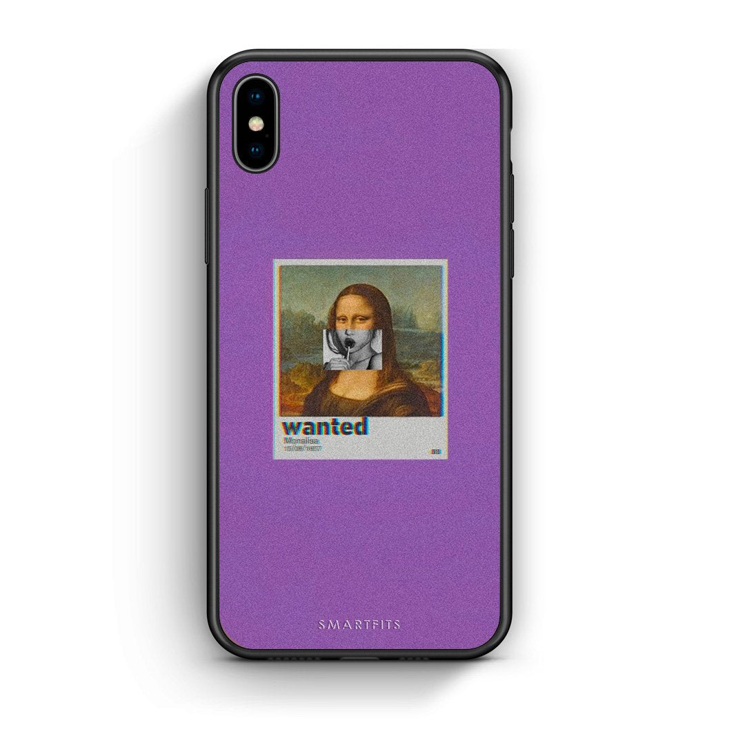 4 - iPhone X/Xs Monalisa Popart case, cover, bumper