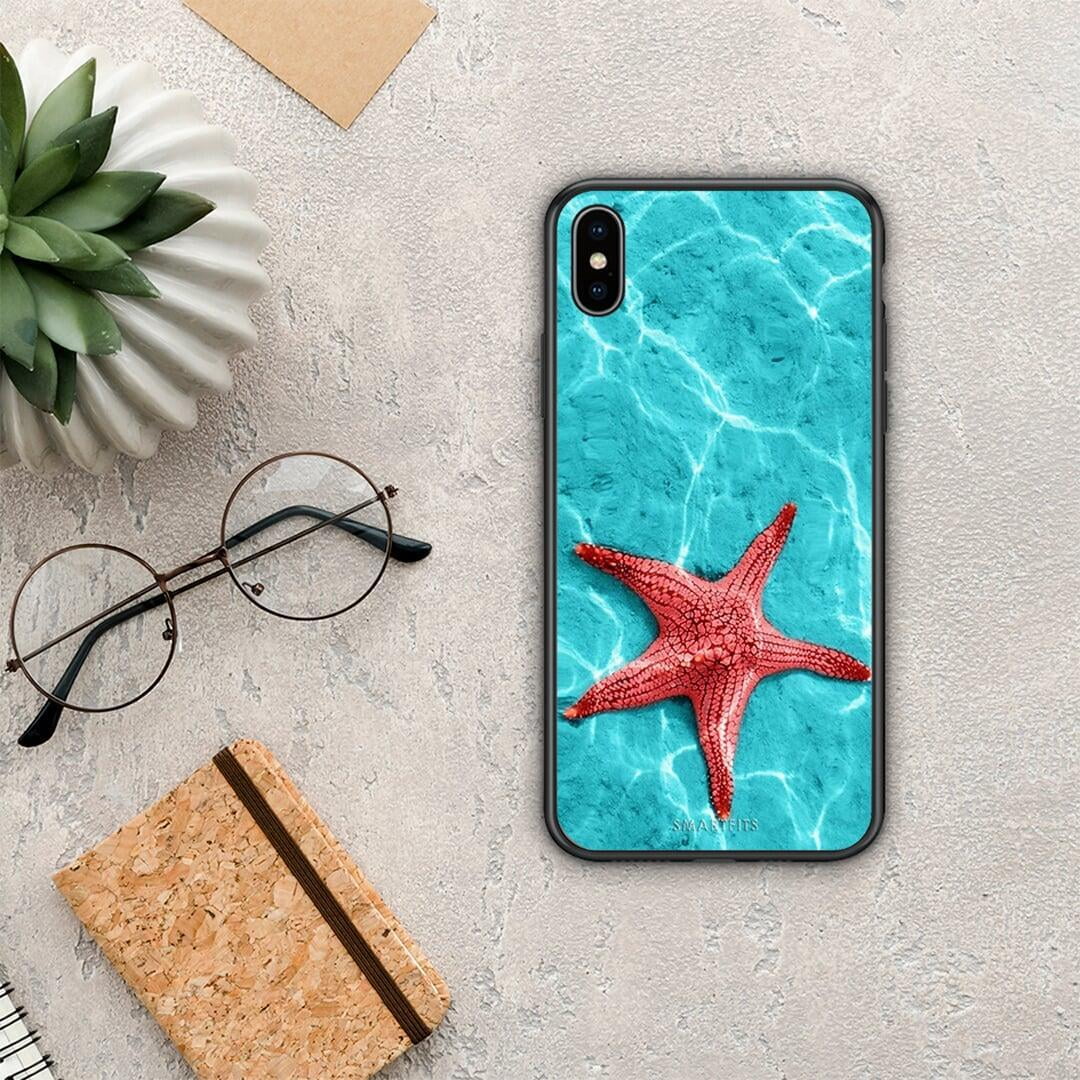 Red Starfish - iPhone Xs Max θήκη
