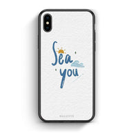 Thumbnail for iphone xs max Sea You Θήκη από τη Smartfits με σχέδιο στο πίσω μέρος και μαύρο περίβλημα | Smartphone case with colorful back and black bezels by Smartfits