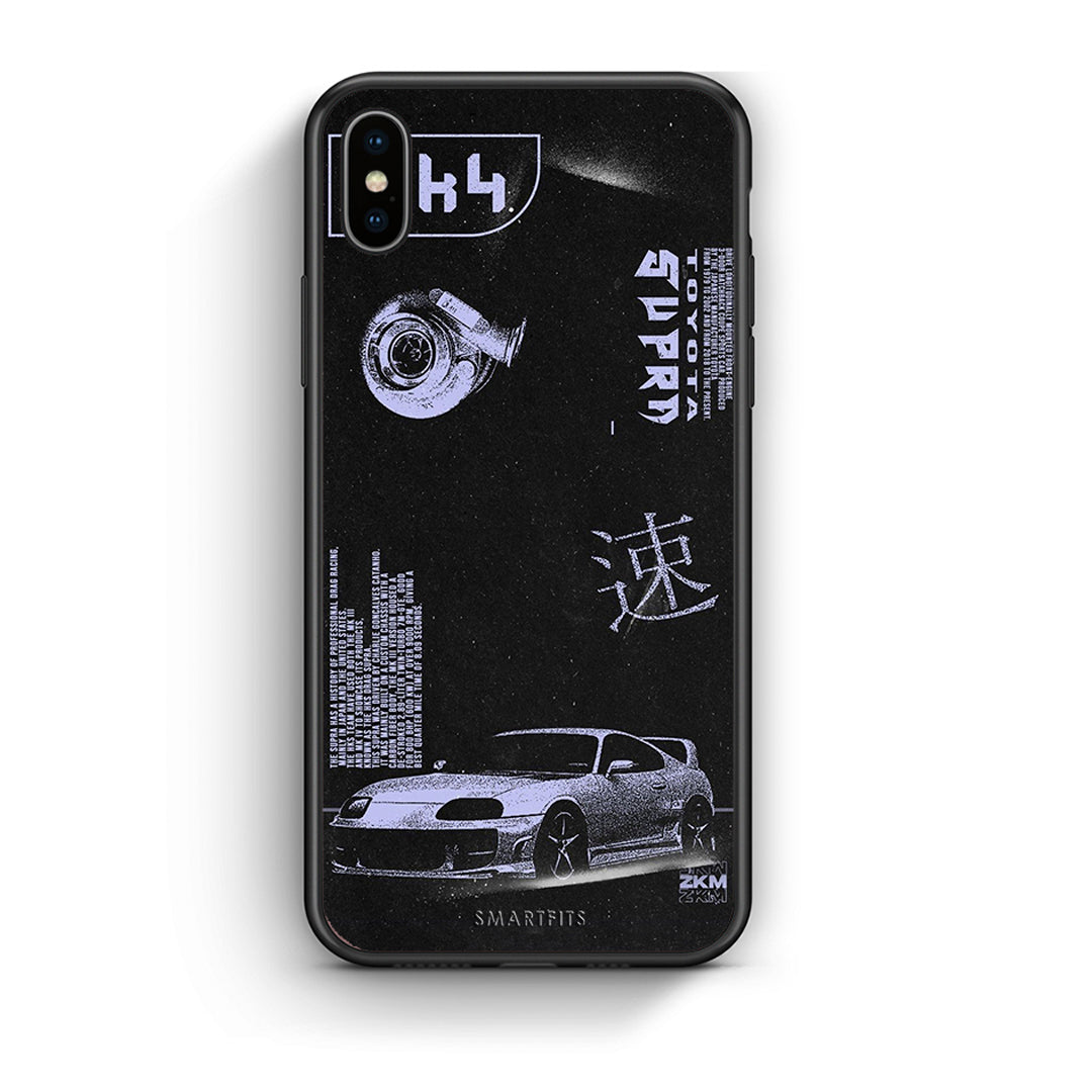 iphone xs max Tokyo Drift Θήκη Αγίου Βαλεντίνου από τη Smartfits με σχέδιο στο πίσω μέρος και μαύρο περίβλημα | Smartphone case with colorful back and black bezels by Smartfits