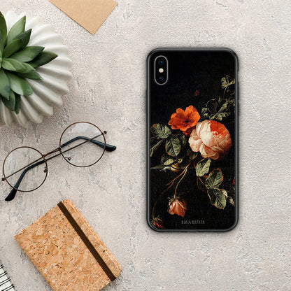 Vintage Roses - iPhone X / Xs θήκη