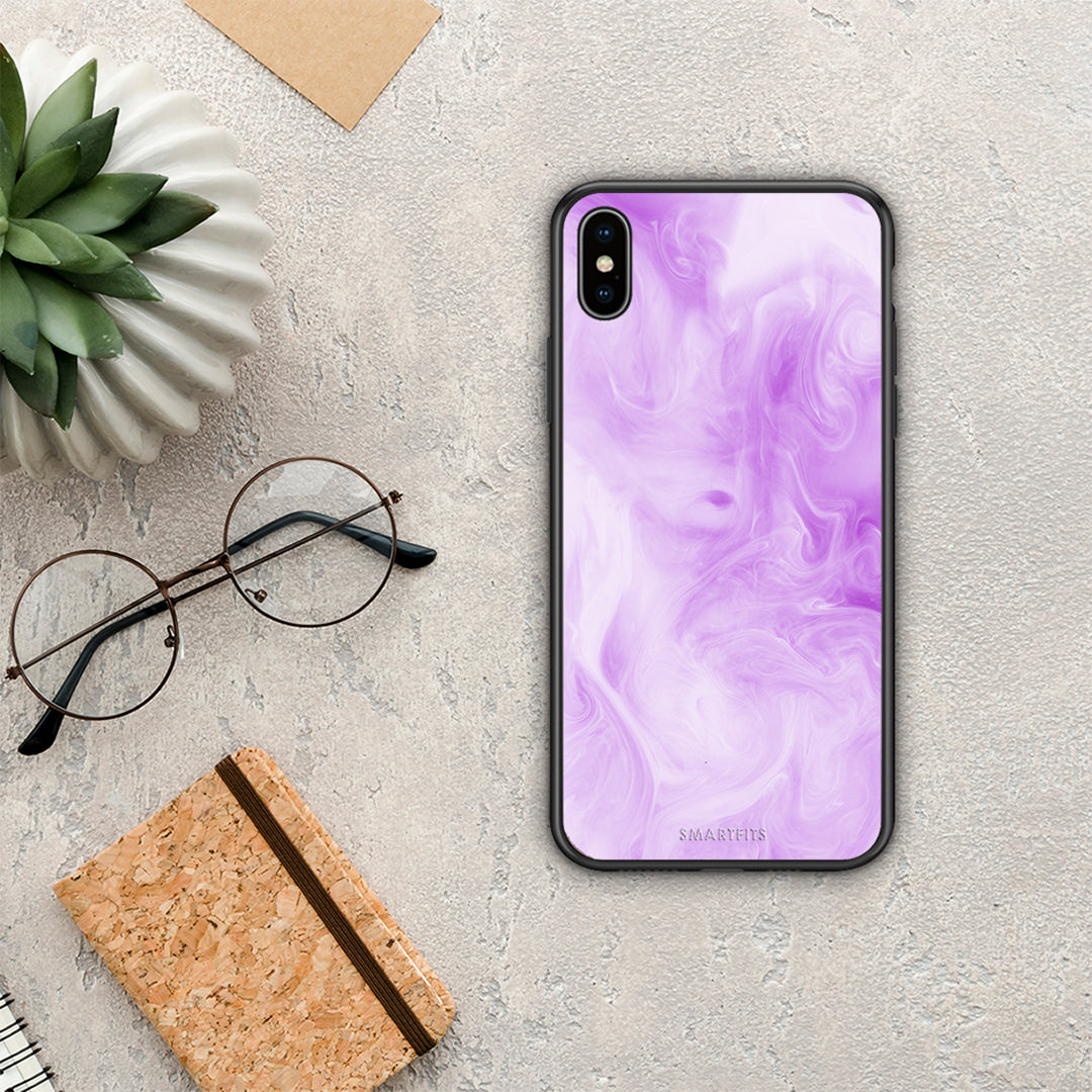 Watercolor Lavender - iPhone Xs Max θήκη
