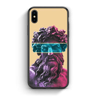 Thumbnail for iPhone X / Xs Zeus Art Θήκη Αγίου Βαλεντίνου από τη Smartfits με σχέδιο στο πίσω μέρος και μαύρο περίβλημα | Smartphone case with colorful back and black bezels by Smartfits
